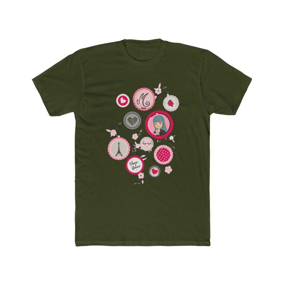 Miraculous Ladybug Marinette Stamps T Shirt | Marionetta - alternate angle 4, merchandise