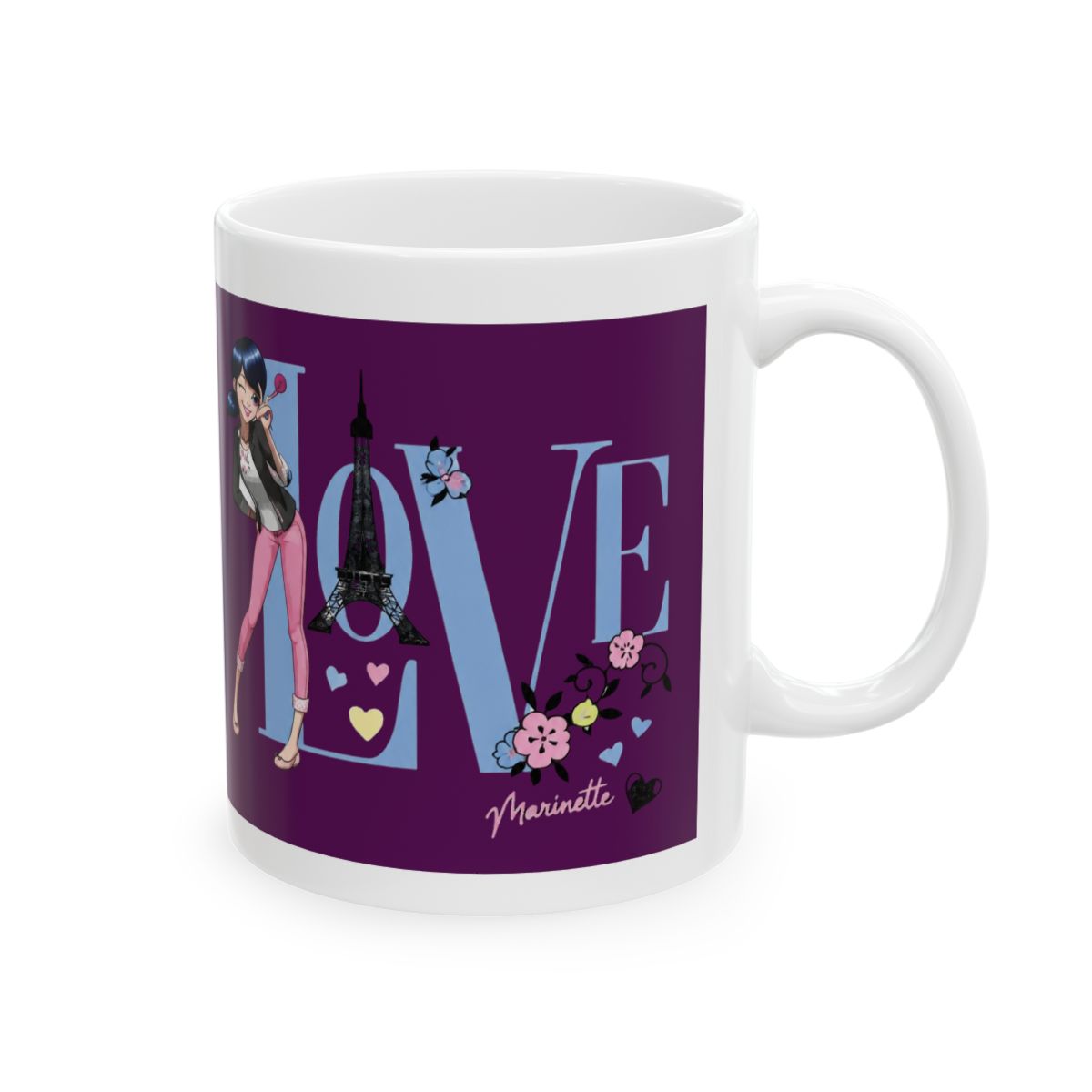 Miraculous: Tales Of Ladybug & Cat Noir Paris Love Marinette 11oz Mug | Marionetta