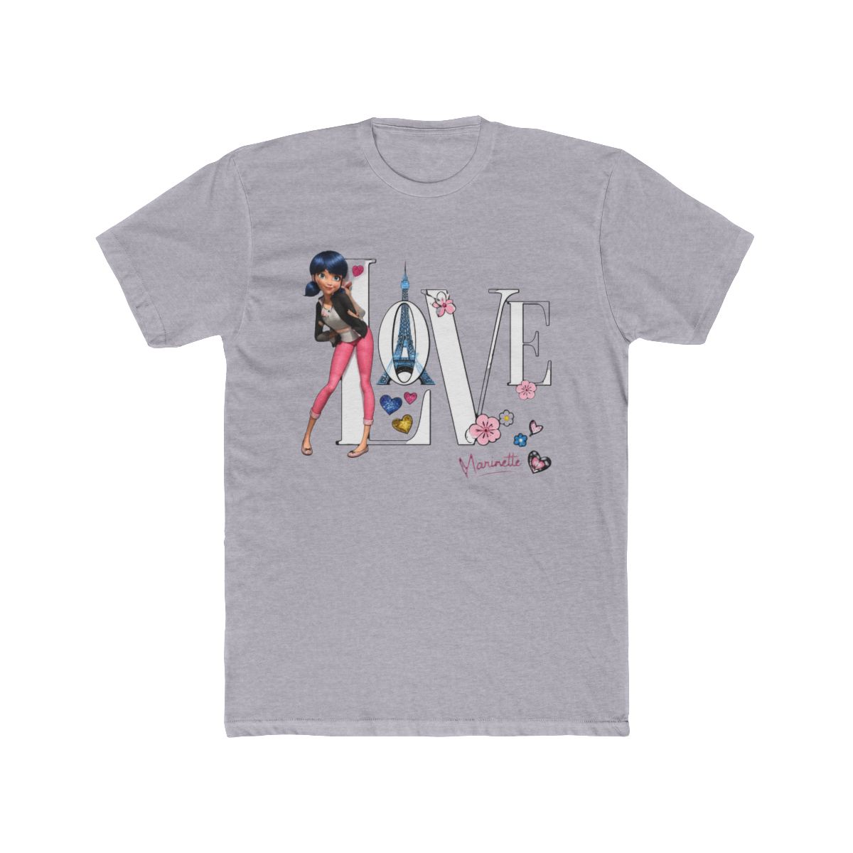 Miraculous Ladybug Marinette Love Paris T Shirt | Marionetta