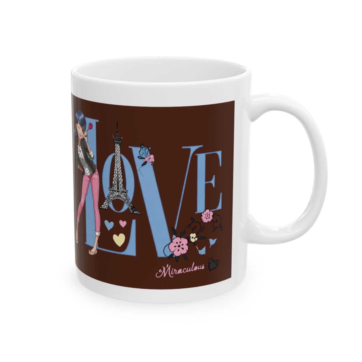 Miraculous: Tales Of Ladybug & Cat Noir Paris Love Marinette 15oz Mug | Marionetta